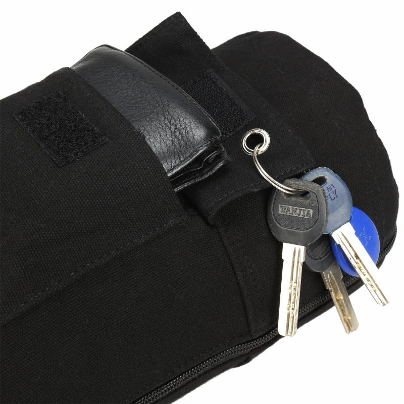 Canvas Yoga Mat Storage Bag Fitness Backpack