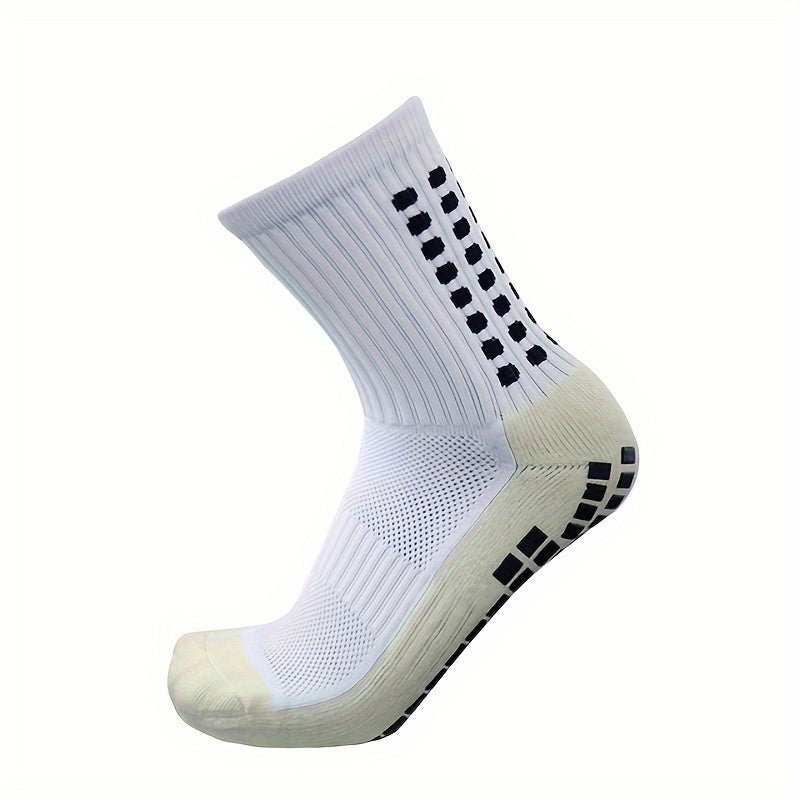 1pair Sports Non Slip Soccer Football Socks Thicken Sports Socks
