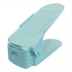 Adjustable Double Layer Shoe Rack Foldable Space Saver Organizer