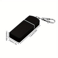 Portable Mini Sealed Ashtray Key Chain Outdoor Travel