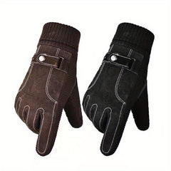 Men's Winter Riding Gloves Warm Touch Screen Sports Gloves