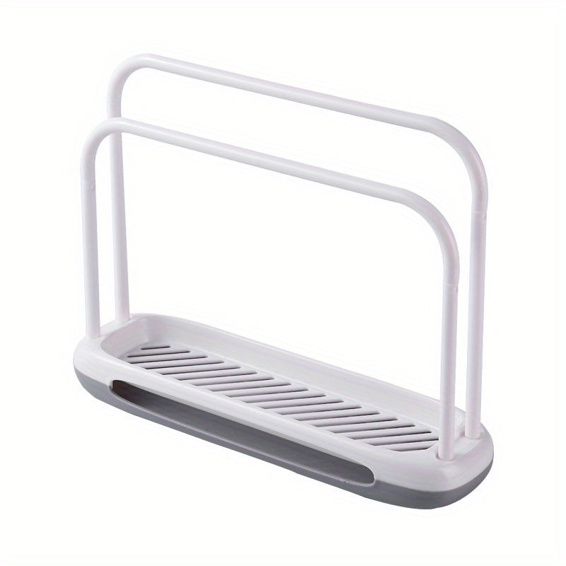 Double Layer Towel Rack for Drying Dishcloths with Drainage