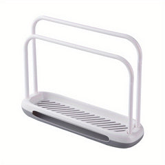 Double Layer Towel Rack for Drying Dishcloths with Drainage