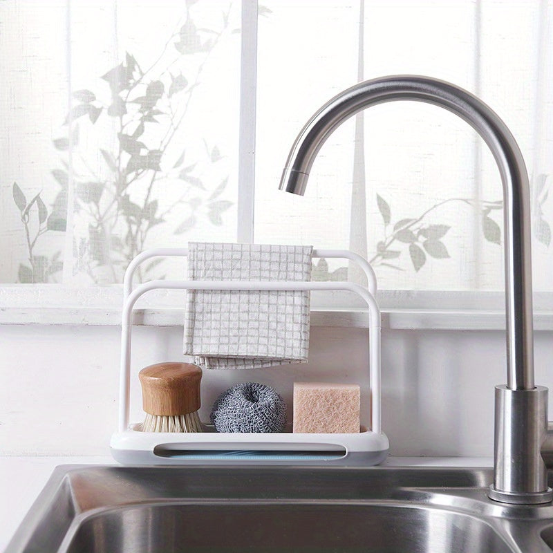 Double Layer Towel Rack for Drying Dishcloths with Drainage