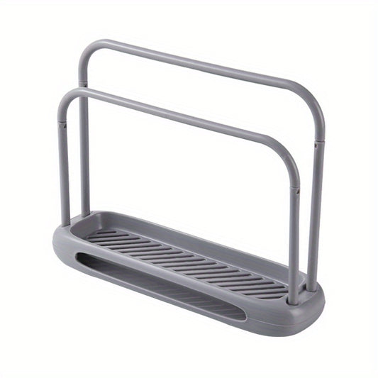Double Layer Towel Rack for Drying Dishcloths with Drainage