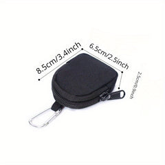 Tactical Round Wallet Small Earphone Bag for Outdoor Sports