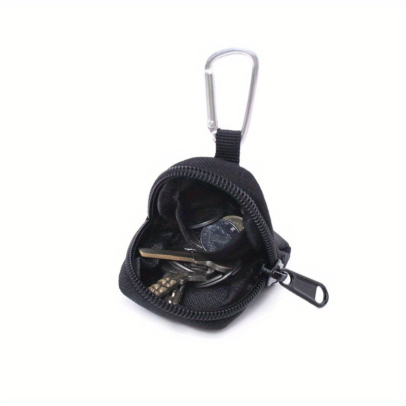 Tactical Round Wallet Small Earphone Bag for Outdoor Sports
