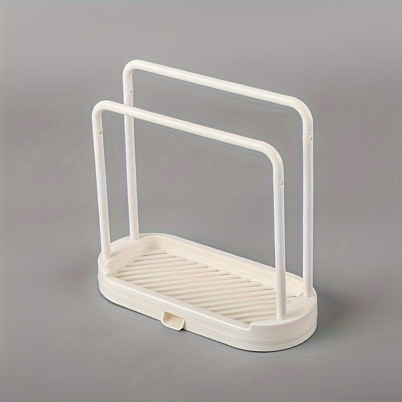 Kitchen Sponge Holder Dishcloth Hanger Sink Rack Organizer Stand