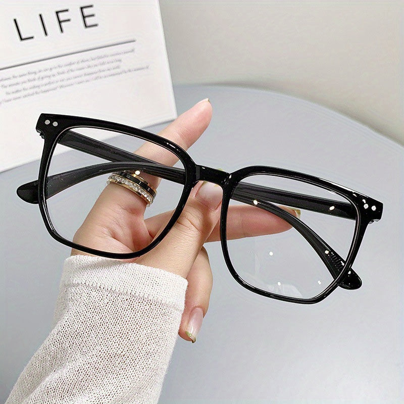 Vintage Oval Glasses Light Blocking Spectacles