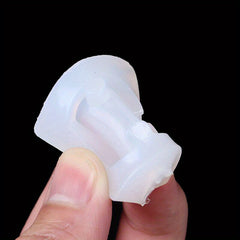 4pcs Silicone Puzzle Pendant Mold for DIY UV Resin Jewelry Casting