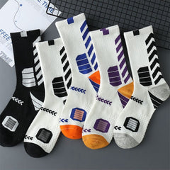 Men's Basketball Crew Socks - Moisture Wicking & Odor Resistant