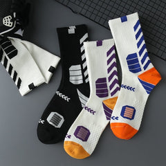 Men's Basketball Crew Socks - Moisture Wicking & Odor Resistant
