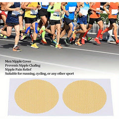 Men Nipple Patches Soft Breathable Anti Chafing Protection 50 Pairs