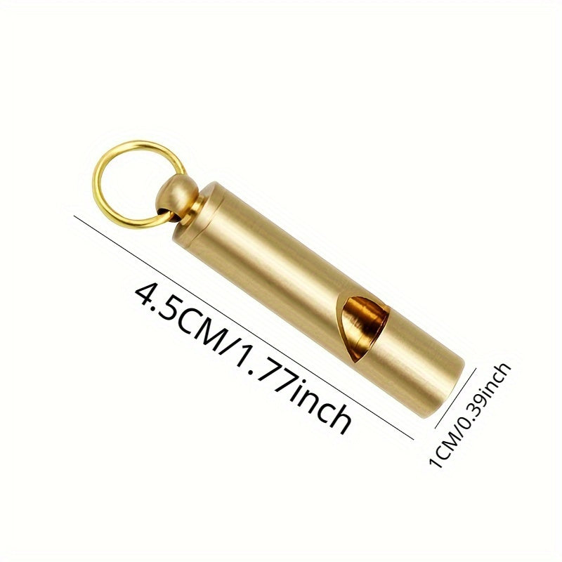 2pcs Survival Whistle Keychain Keyring Emergency Tool