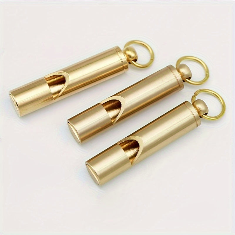 2pcs Survival Whistle Keychain Keyring Emergency Tool