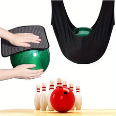 1pc Bowling Ball Cleaning Towel Non Slip Bowling Accessories