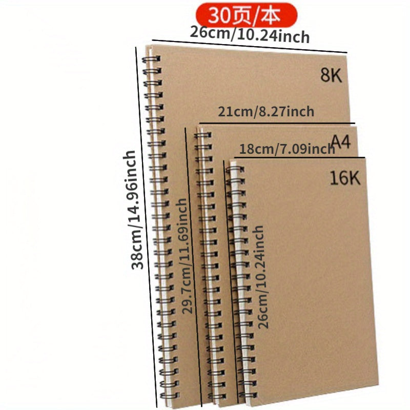 A4 8K A5 Sketch Book Thickened 160g Drawing Book
