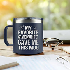 Double Walled Stainless Steel Water Cup 14oz Leakproof Insulated Coffee Cup