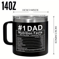 Insulated Stainless Steel Water Cup 14oz Leakproof Portable