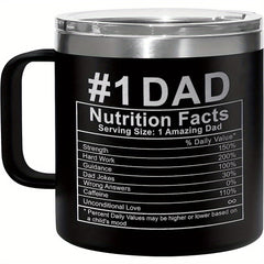 Insulated Stainless Steel Water Cup 14oz Leakproof Portable