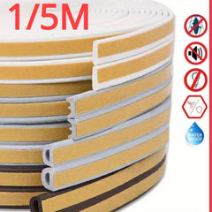 Self Adhesive Door Window Seal Strip Acoustic Foam Insulation Tape