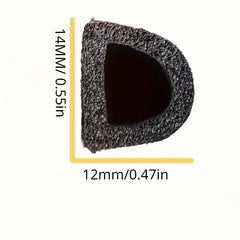 Self Adhesive Door Window Seal Strip Acoustic Foam Insulation Tape