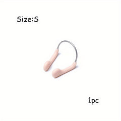 3pcs Soft Silicone Steel Wire Nose Clip For Swimming Diving