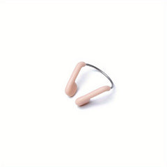 3pcs Soft Silicone Steel Wire Nose Clip For Swimming Diving