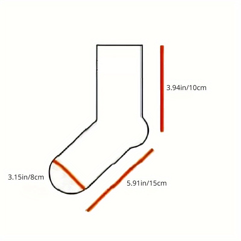 Teenager's Cartoon Animals Striped Knitted Socks Soft Crew Socks