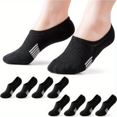 Sporty Invisible Boat Socks Anti Odor Breathable Anti Slip Running Socks