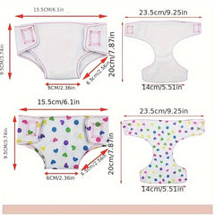 Doll Diapers Doll Underwear For 35 56 45 72 Cm Dolls Gift