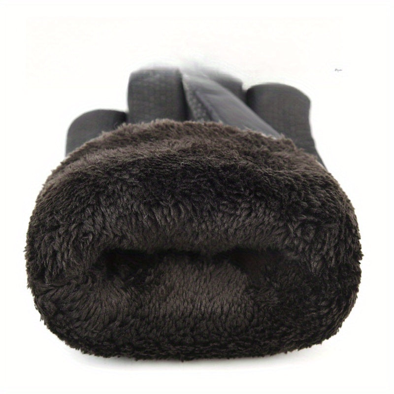 Winter Warm Riding Gloves Anti-Skid Waterproof Coldproof Skiing Gloves