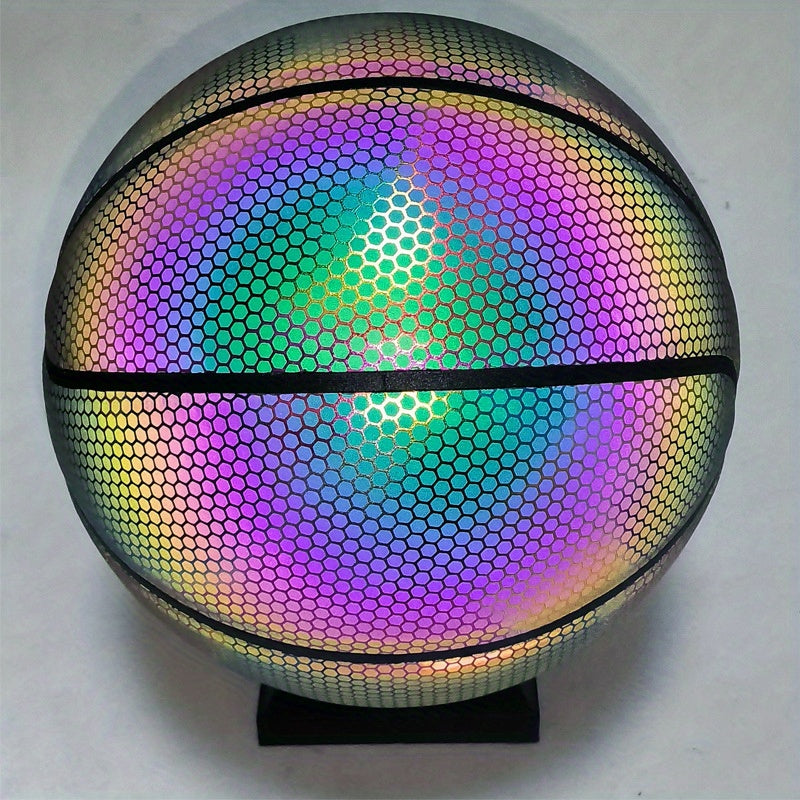 Reflective Basketball for Outdoor Training with Accessories
