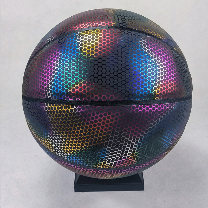 Reflective Basketball for Outdoor Training with Accessories