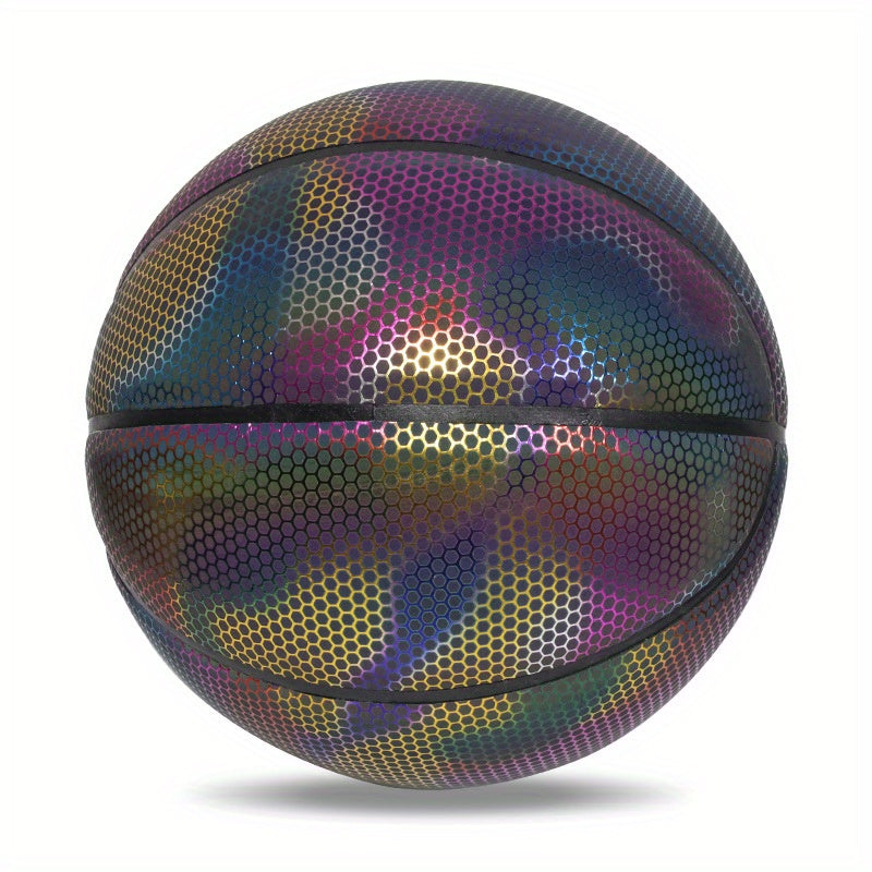 Reflective Basketball for Outdoor Training with Accessories