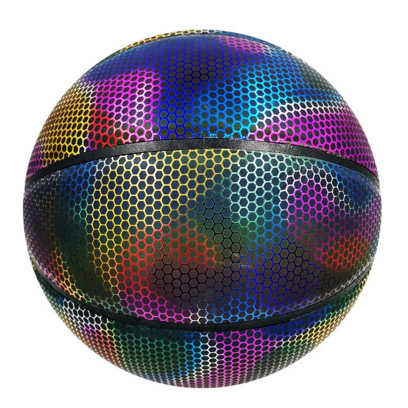 Reflective Basketball for Outdoor Training with Accessories