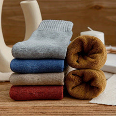 5 Pairs Winter Thick Socks Long Socks Warm Keeping Socks Sports