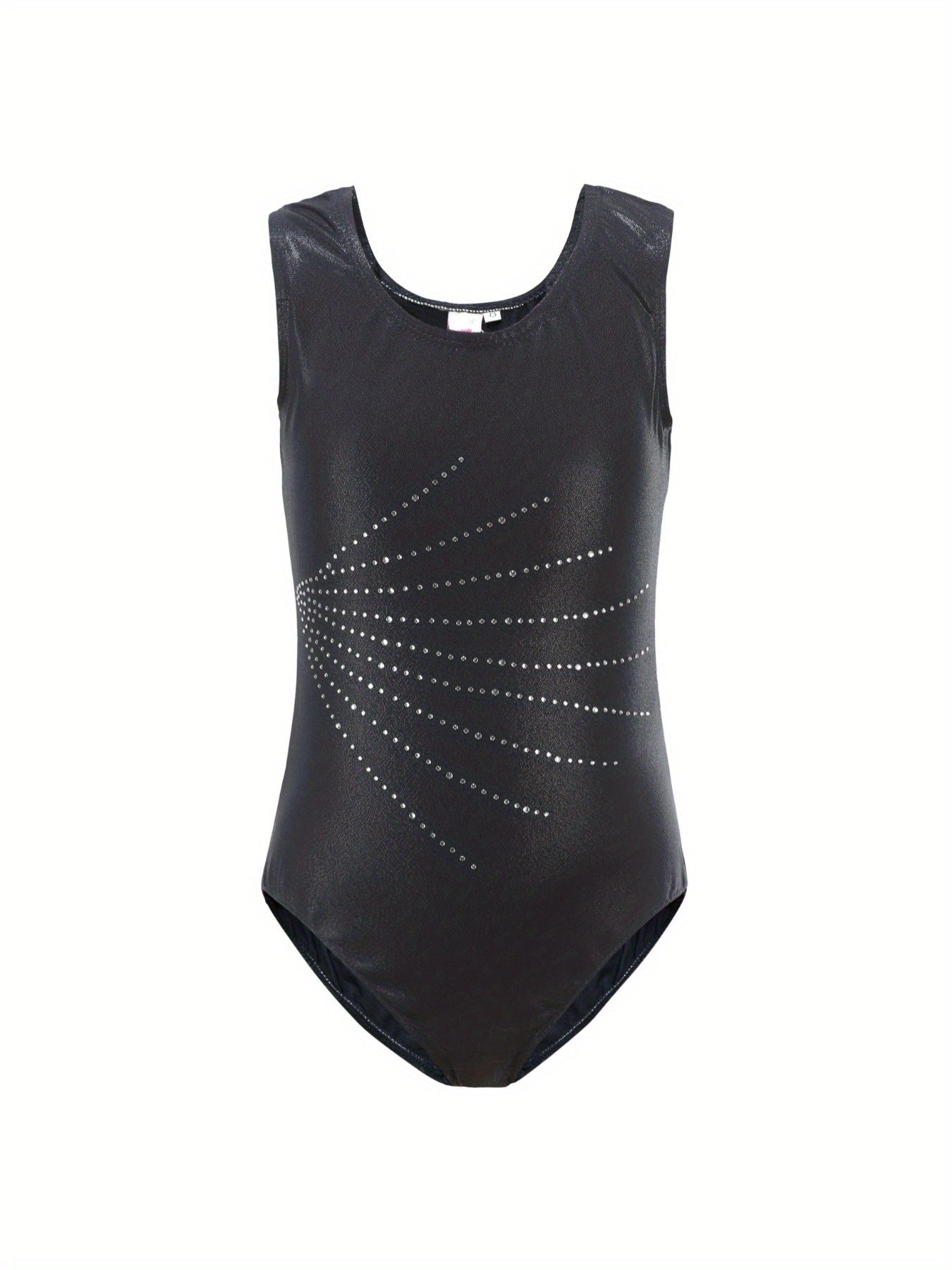 Stretchy Sleeveless Gymnastics Leotard for Dance Performance