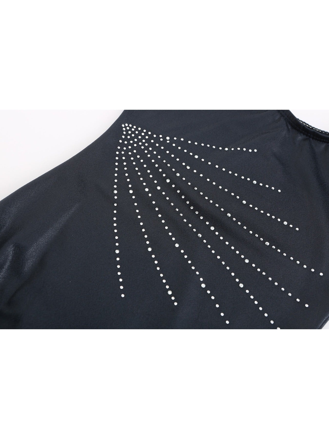 Stretchy Sleeveless Gymnastics Leotard for Dance Performance