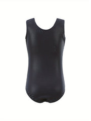 Stretchy Sleeveless Gymnastics Leotard for Dance Performance