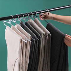 5pcs Goose-shaped Stainless Steel Hangers for Pants Scarf Home Storage