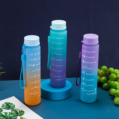 300ml Mini Gradient Water Bottle Leakproof for Fitness Outdoor Sports