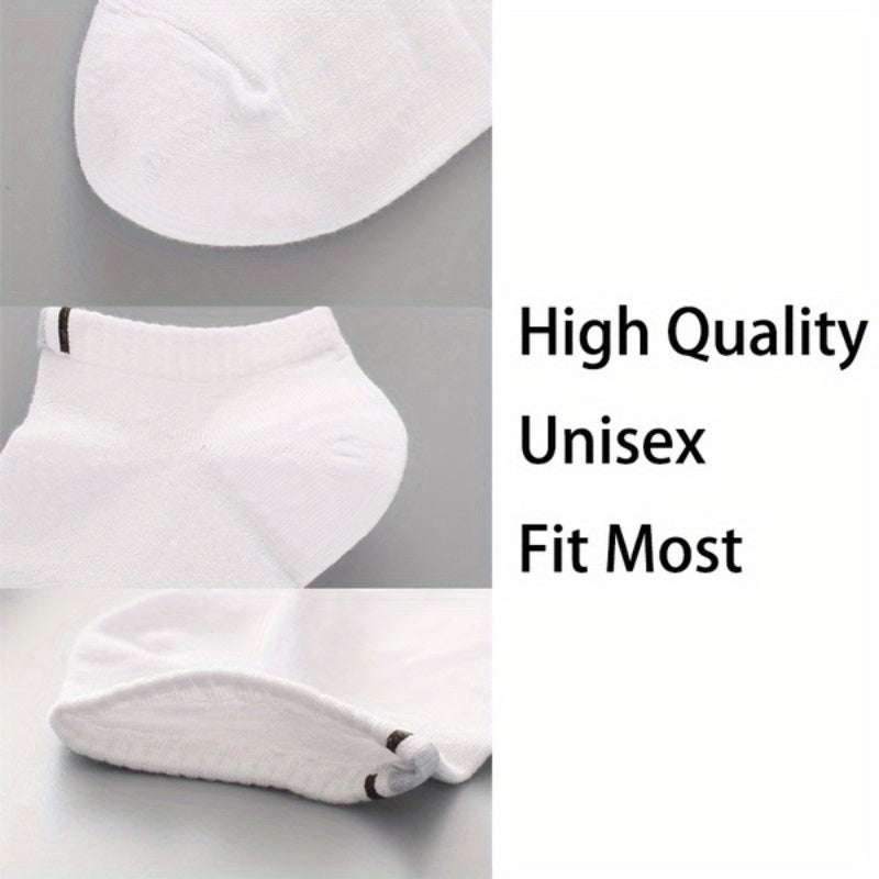6 Pairs Thin Cotton Sports Socks Breathable Sweat Absorbing Summer Spring