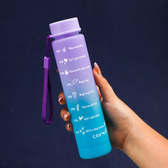 300ml Mini Gradient Water Bottle Leakproof for Fitness Outdoor Sports