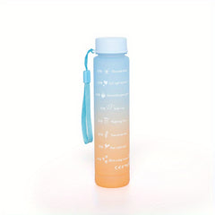 300ml Mini Gradient Water Bottle Leakproof for Fitness Outdoor Sports