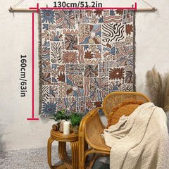 Boho Style Winter Blanket Lightweight Cozy Blanket For Couch Sofa Bed