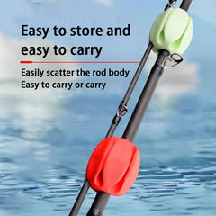 5pcs Silicone Fishing Rod Storage Ball Anti-collision