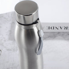 750ml 1000ml Stainless Steel Water Bottle Sports Outdoor Travel Fitness