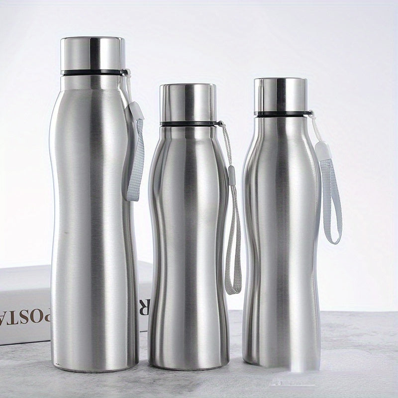 750ml 1000ml Stainless Steel Water Bottle Sports Outdoor Travel Fitness