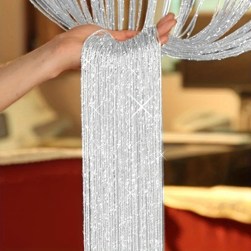 String Curtains Beaded Door Curtain Panel Divider Window Door Fly Screen Decorat